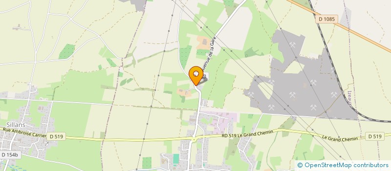 localisation de l'entreprise MADAME CECILE BEAU  IZEAUX