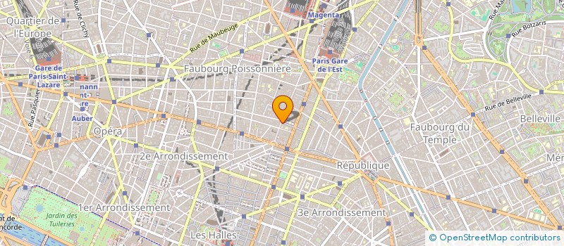 localisation de l'entreprise MADAME CECILE BEAU  PARIS