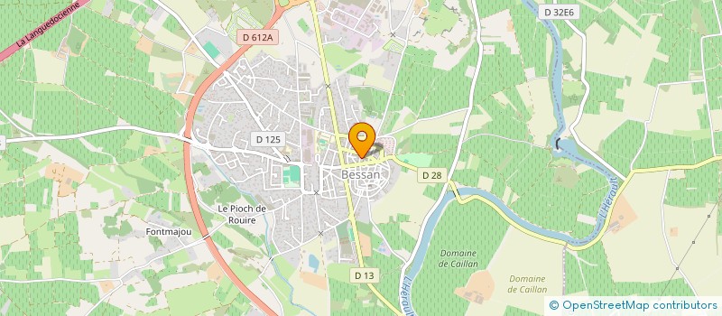 localisation de l'entreprise MADAME CECILE BEDRINES à AGDE