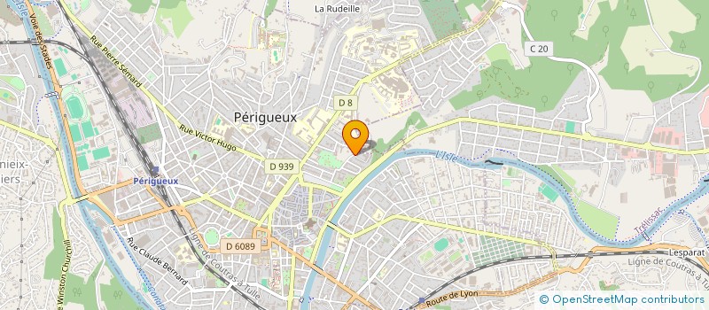 localisation de l'entreprise MADAME CECILE BELLAT à PERIGUEUX