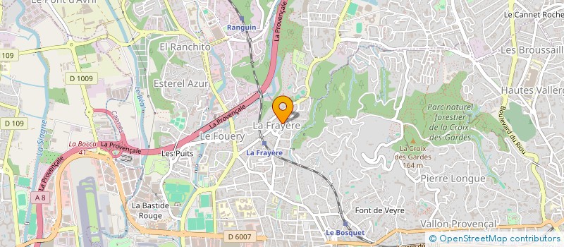 localisation de l'entreprise MADAME CECILE BENATO à CANNES