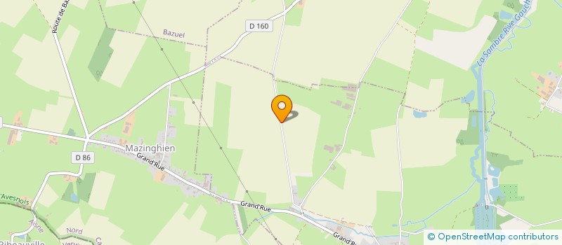 localisation de l'entreprise MADAME CECILE BENOIT  REJET-DE-BEAULIEU