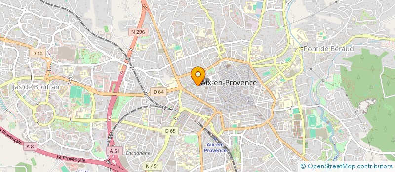 localisation de l'entreprise MADAME CECILE BERGER à AIX-EN-PROVENCE