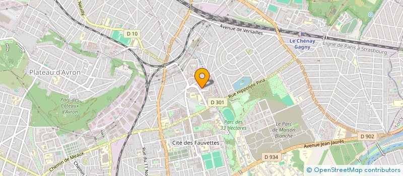 localisation de l'entreprise MADAME CECILE BERLET à NEUILLY-SUR-MARNE
