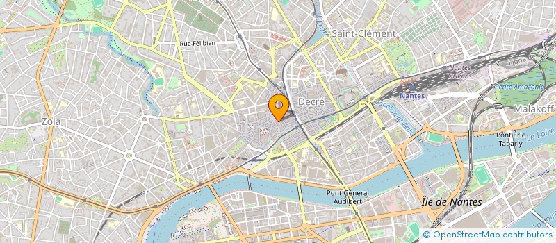 localisation de l'entreprise MADAME CECILE BERNARD  NANTES