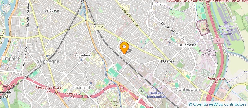 localisation de l'entreprise MADAME CECILE BERNAT à TOULOUSE