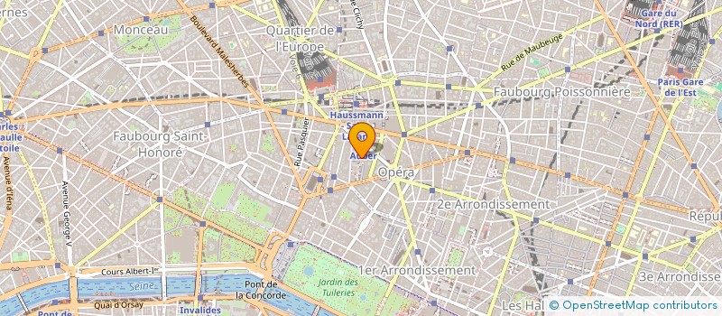 localisation de l'entreprise MADAME CECILE BERTHOMMIER  PARIS