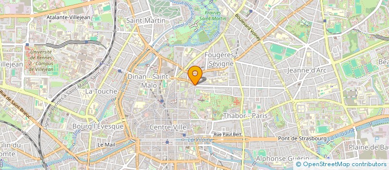 localisation de l'entreprise MADAME CECILE BERTILLON  RENNES