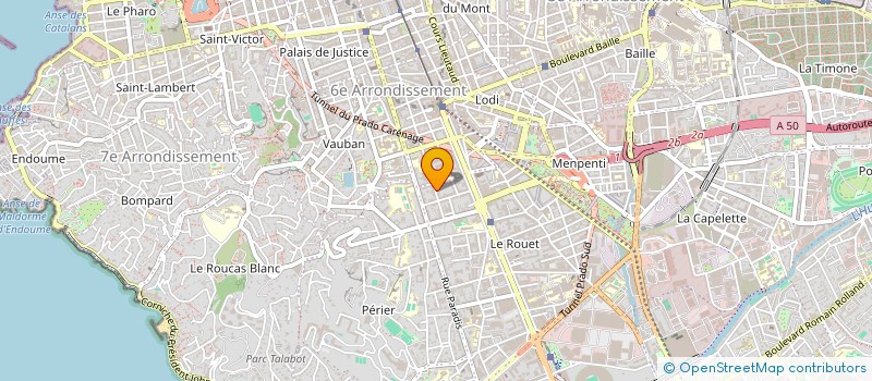 localisation de l'entreprise MADAME CECILE BERTOLOTTO à MARSEILLE