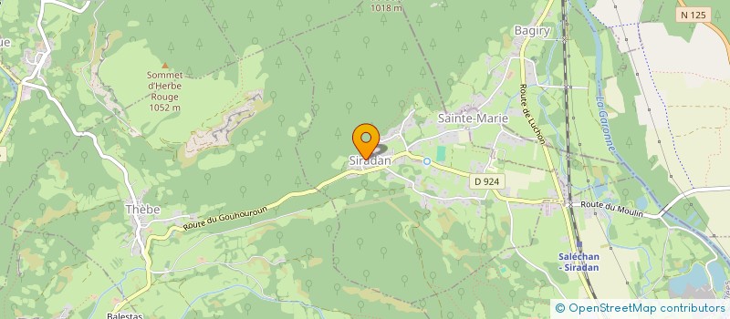 localisation de l'entreprise MADAME CECILE BERTRAND  SIRADAN