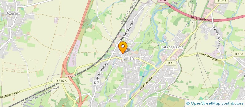 localisation de l'entreprise MADAME CECILE BESNIER  JUILLAN