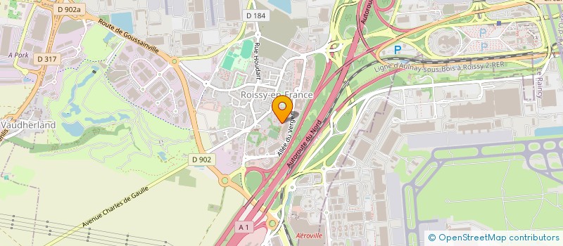 localisation de l'entreprise MADAME CECILE BEYRAND  ROISSY-EN-FRANCE