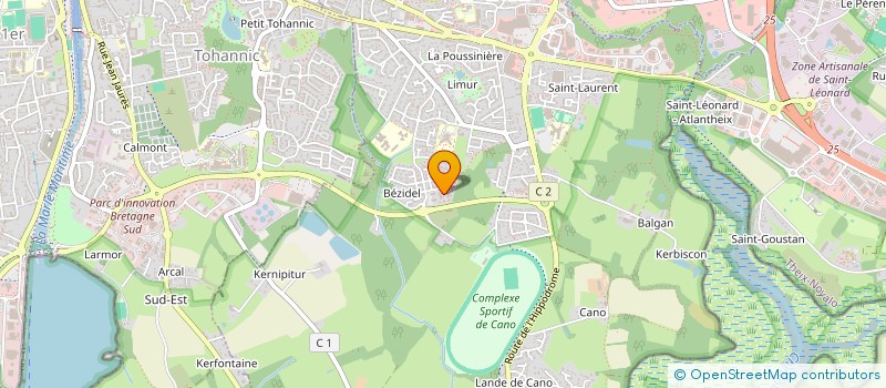 localisation de l'entreprise MADAME CECILE BIERRY  PLESCOP