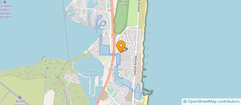 localisation de l'entreprise MADAME CECILE BIGNOT  LE BARCARES