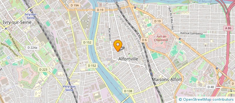 localisation de l'entreprise MADAME CECILE BILKIEWICZ à ALFORTVILLE