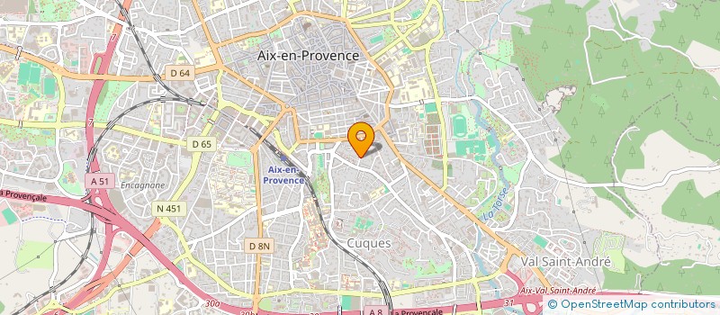 localisation de l'entreprise MADAME CECILE BILOTTE à AIX-EN-PROVENCE
