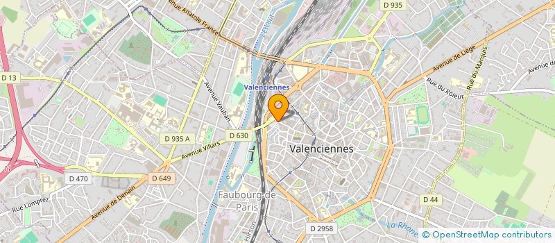 localisation de l'entreprise MADAME CECILE BISIAUX à VALENCIENNES