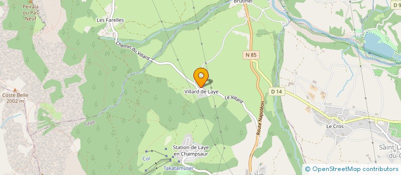 localisation de l'entreprise MADAME CECILE BLANC  LE NOYER