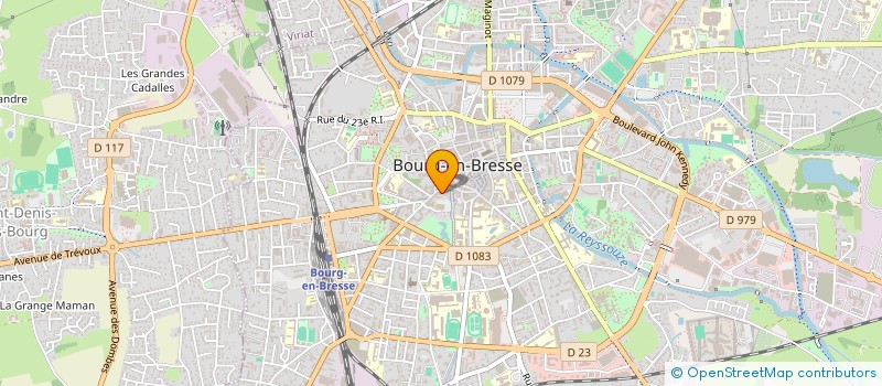 localisation de l'entreprise MADAME CECILE BLANCHARD à BOURG-EN-BRESSE