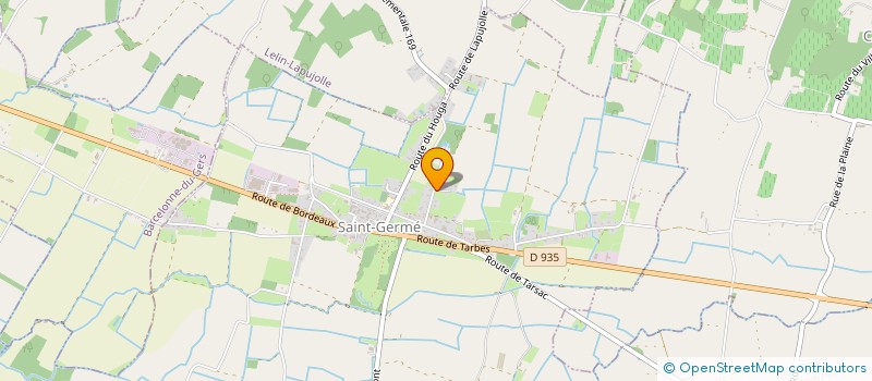 localisation de l'entreprise MADAME CECILE BLANCHARD à RISCLE