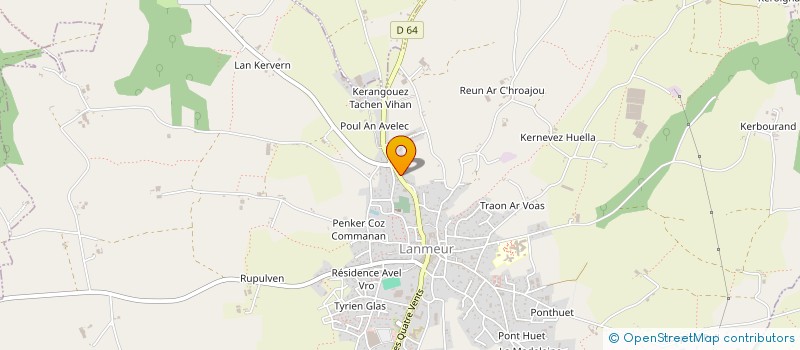 localisation de l'entreprise MADAME CECILE BLANCHET  SAINT-MARTIN-DES-CHAMPS