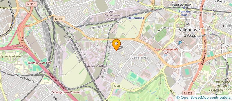 localisation de l'entreprise MADAME CECILE BLANDIN à LEZENNES
