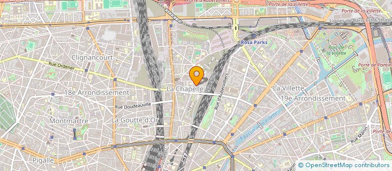 localisation de l'entreprise MADAME CECILE BLATRIX  PARIS