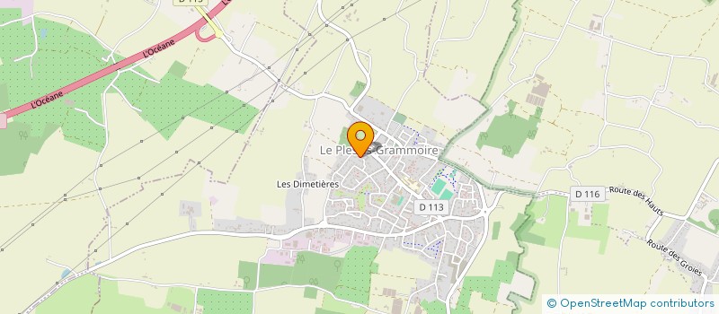localisation de l'entreprise MADAME CECILE BLAUD à LE PLESSIS-GRAMMOIRE