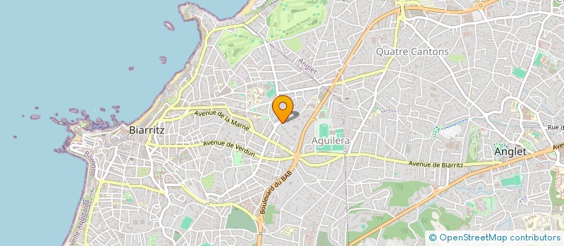 localisation de l'entreprise MADAME CECILE BOCQUENTIN à BIARRITZ