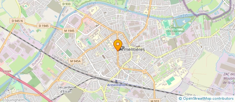 localisation de l'entreprise MADAME CECILE BOIDIN à ARMENTIERES