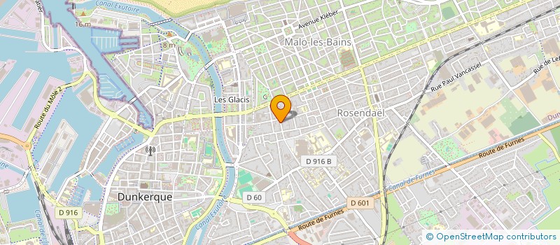 localisation de l'entreprise MADAME CECILE BOLDRON à DUNKERQUE