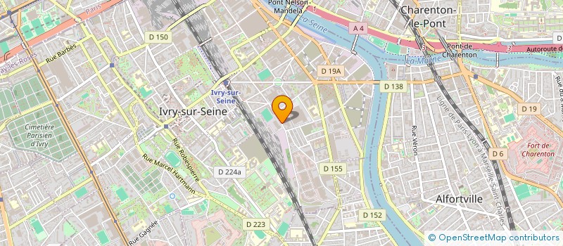localisation de l'entreprise MADAME CECILE BONDUELLE à IVRY-SUR-SEINE