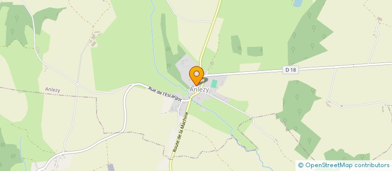 localisation de l'entreprise MADAME CECILE BONNARD  SAINT BENIN D'AZY