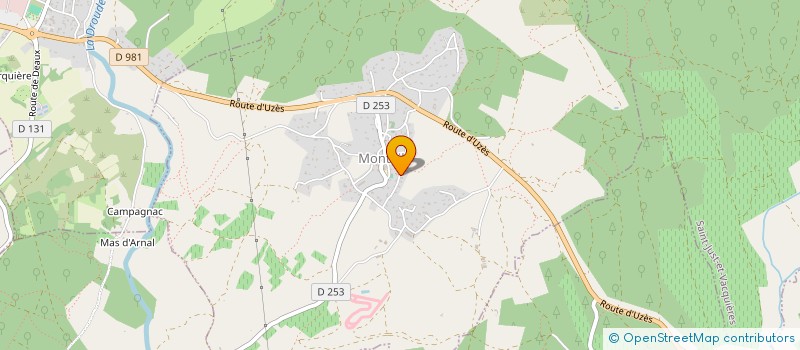 localisation de l'entreprise MADAME CECILE BONNEFOI  MONTEILS