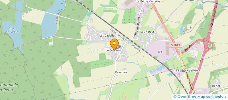 localisation de l'entreprise MADAME CECILE BONNEFOY à CERTINES