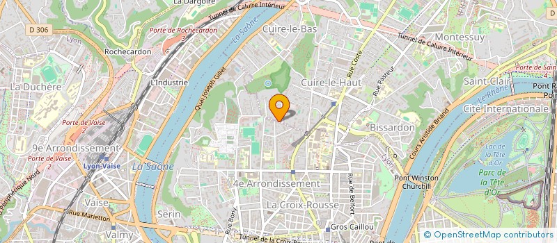 localisation de l'entreprise MADAME CECILE BONNET  CALUIRE-ET-CUIRE