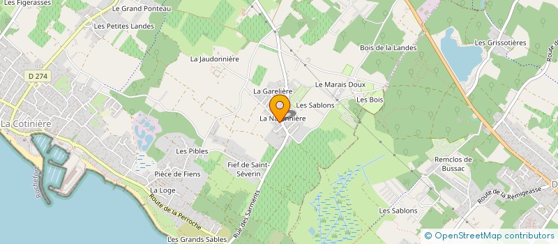 localisation de l'entreprise MADAME CECILE BONNET à SAINT-PIERRE-D'OLERON