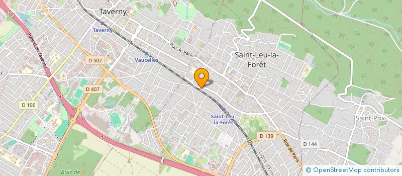 localisation de l'entreprise MADAME CECILE BOONE-ARBOD BORSSAT DE LAPEROUSE  SAINT-LEU-LA-FORET