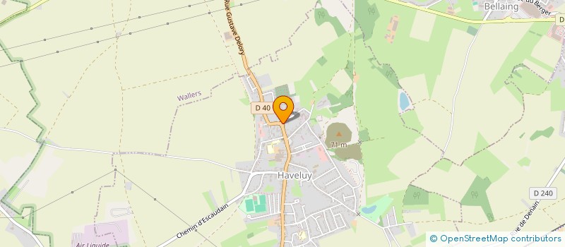 localisation de l'entreprise MADAME CECILE BORDEZ  HAVELUY