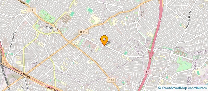 localisation de l'entreprise MADAME CECILE BOUCHENTER à DRANCY