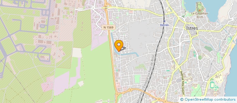 localisation de l'entreprise MADAME CECILE BOURDILLON  ISTRES