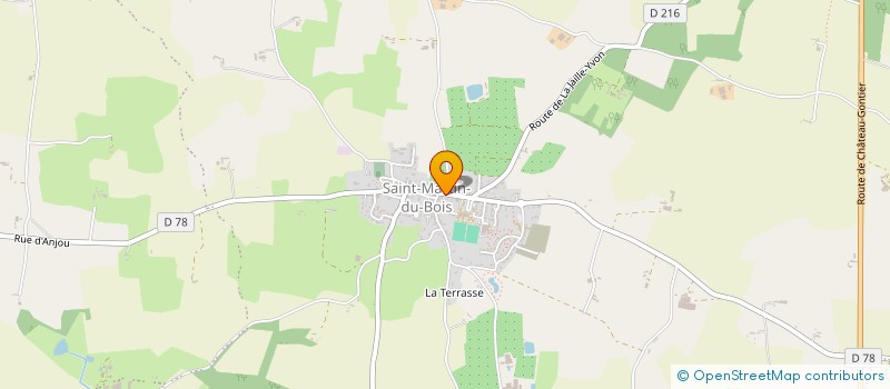 localisation de l'entreprise MADAME CECILE BOURGEOIS  SEGRE-EN-ANJOU BLEU