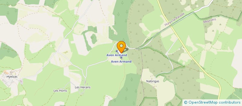 localisation de l'entreprise MADAME CECILE BOURREL  HURES LA PARADE