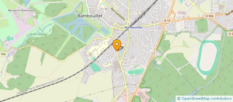 localisation de l'entreprise MADAME CECILE BOUSQUET à RAMBOUILLET