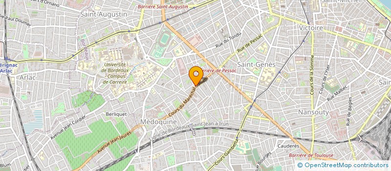localisation de l'entreprise MADAME CECILE BOUTINAUD à BORDEAUX