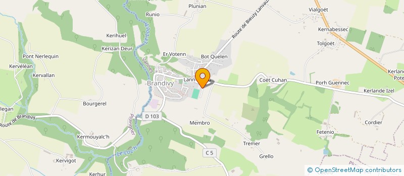 localisation de l'entreprise MADAME CECILE BOUTROS  BRANDIVY