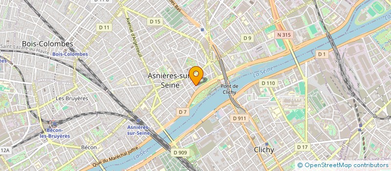 localisation de l'entreprise MADAME CECILE BOVICELLI à ASNIERES-SUR-SEINE