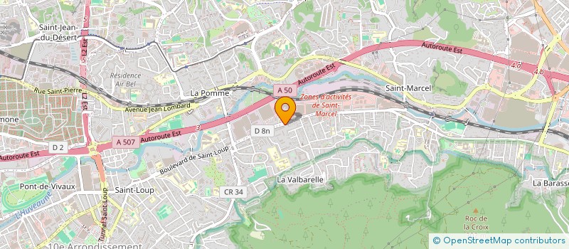 localisation de l'entreprise MADAME CECILE BOYER à MARSEILLE