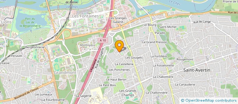 localisation de l'entreprise MADAME CECILE BRIARD  LYON