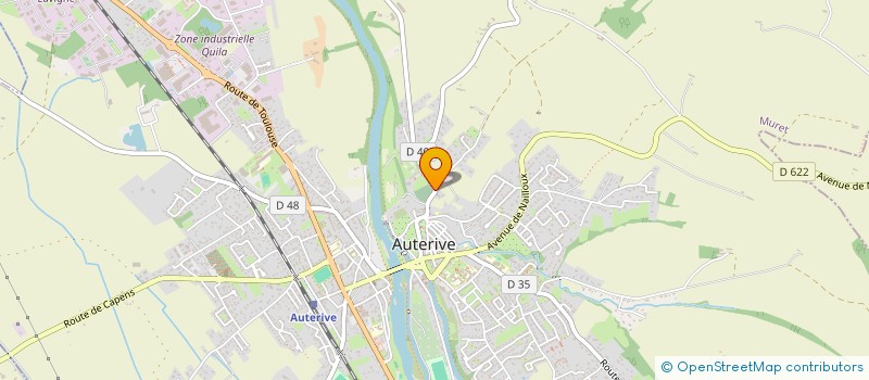 localisation de l'entreprise MADAME CECILE BRISSIER  AUTERIVE